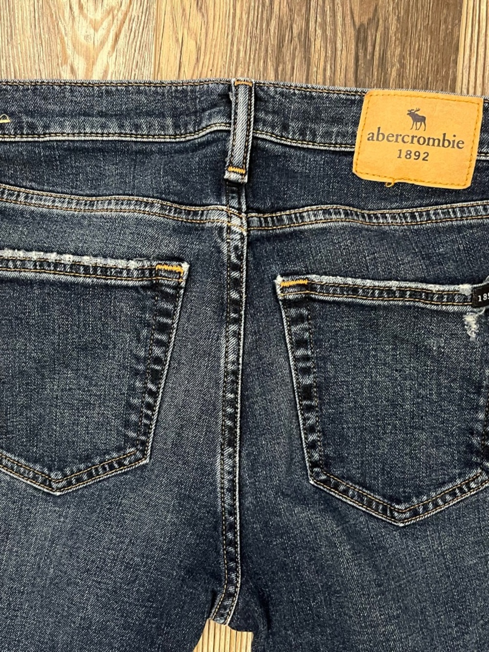 abercrombie kids Dark Blue High Rise Women's Jeans